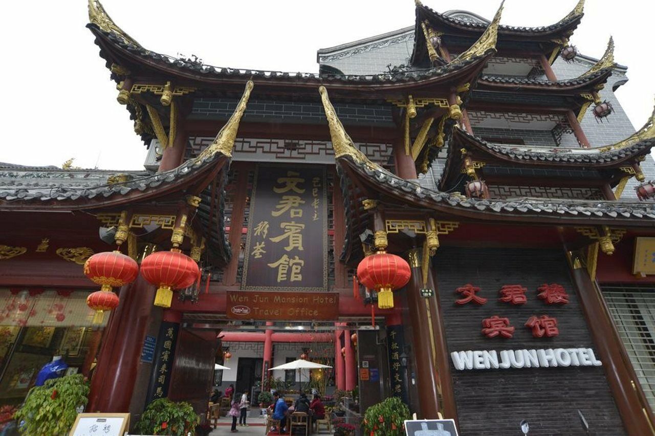 Chengdu Dreamstravelwenjuncourtyardhotel Buitenkant foto